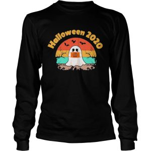 Boo Face Mask Halloween 2020 Stay 6 Feet Away vintage shirt