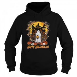 Boo Pumpkin Trick Or Treat Happy Halloween shirt 3