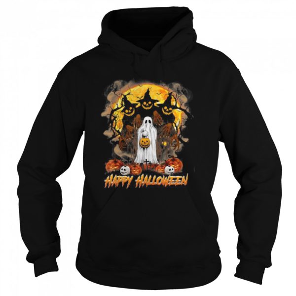 Boo Pumpkin Trick Or Treat Happy Halloween shirt