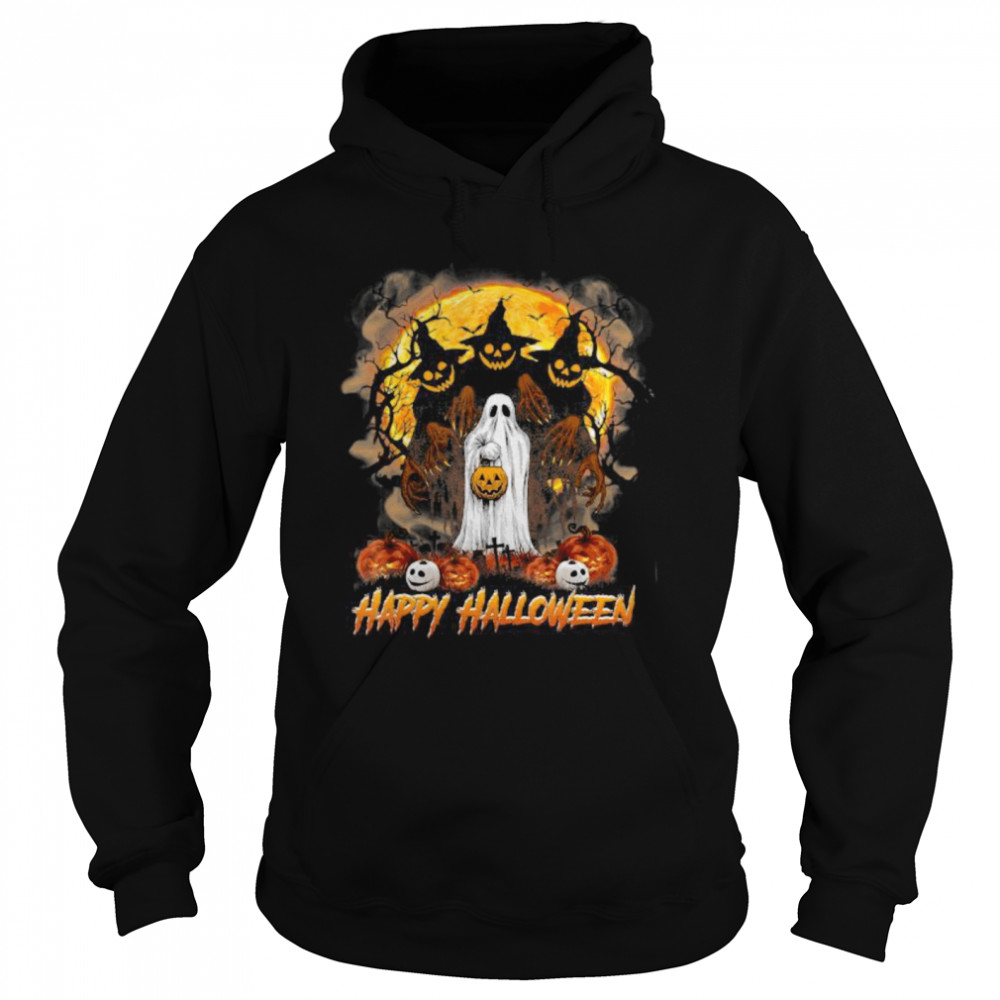 Boo Pumpkin Trick Or Treat Happy Halloween shirt Boo Pumpkin Trick Or Treat Happy Halloween shirt