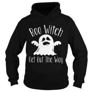 Boo Witch Ghost Get Out The Way Halloween shirt