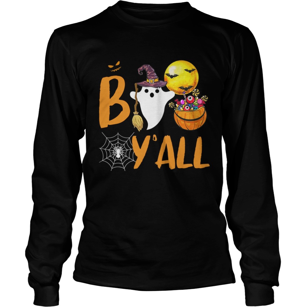 Boo Y all Happy Halloween Funny TShirt Boo Y all Happy Halloween Funny TShirt