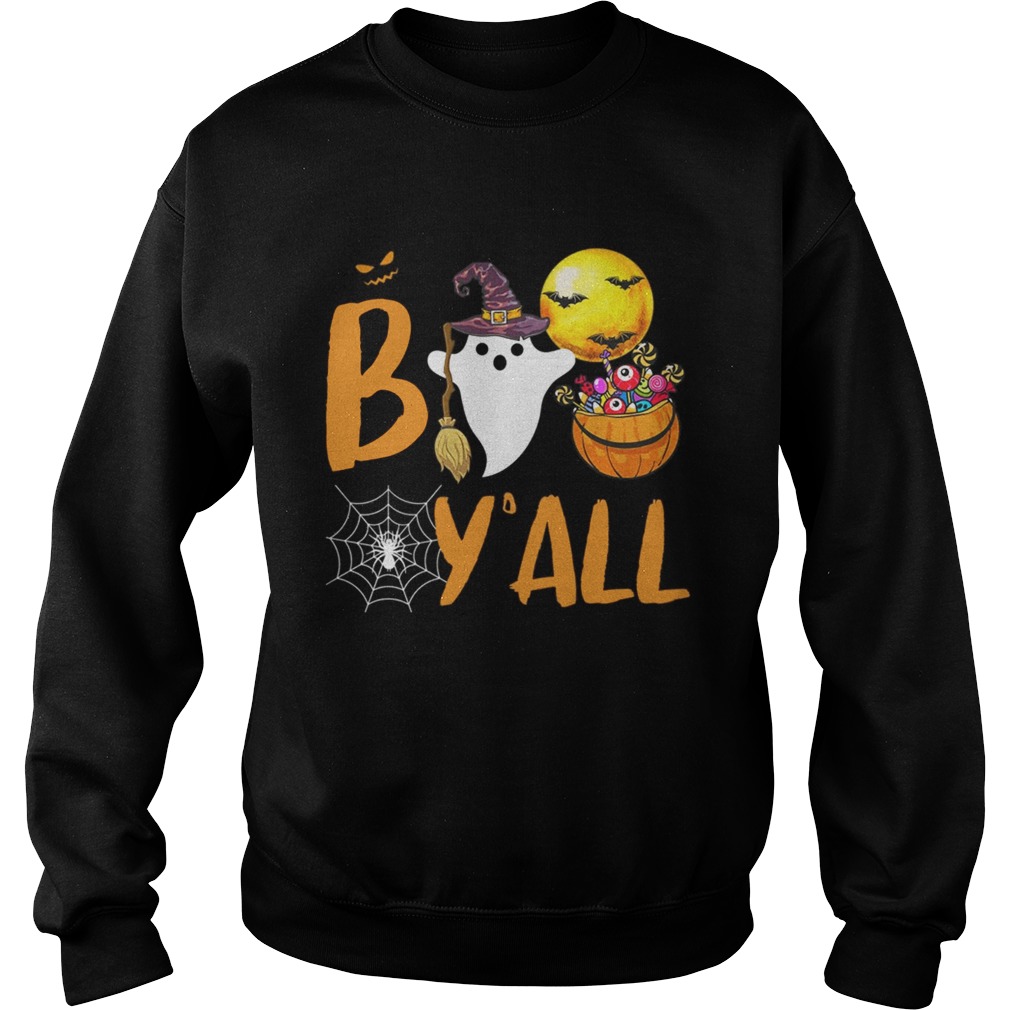 Boo Y all Happy Halloween Funny TShirt Boo Y all Happy Halloween Funny TShirt