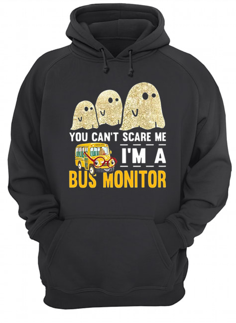 Boo ghost you can’t scare me i’m a bus monitor shirt Boo ghost you can’t scare me i’m a bus monitor shirt