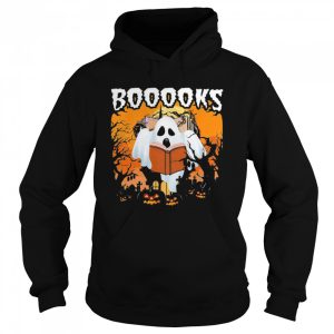 Booooks Ghost Halloween shirt 3