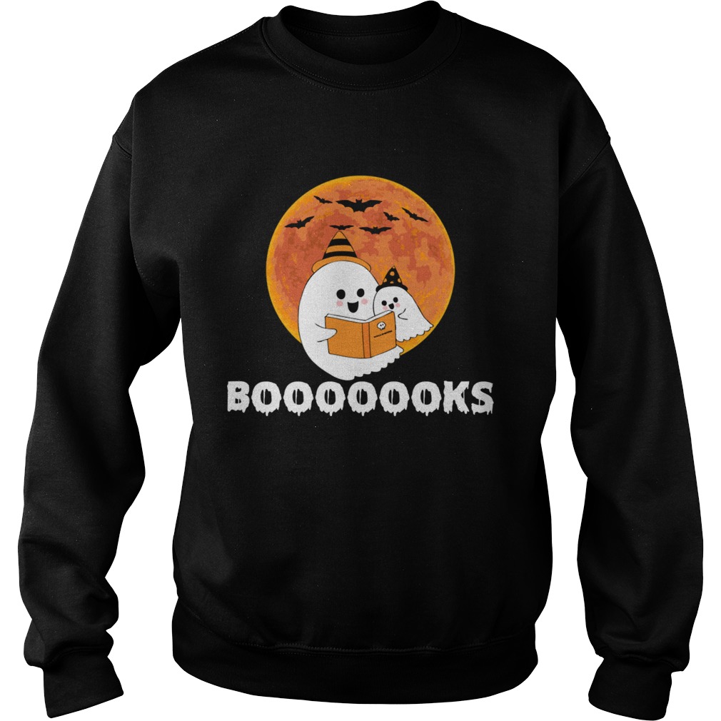 Booooooks Shirt Boo Read Books Halloween T-Shirt Booooooks Shirt Boo Read Books Halloween T-Shirt