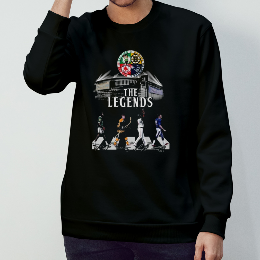Boston Sport Teams The Legends Abbey Road Signatures 2023 Men’s T-Shirt Boston Sport Teams The Legends Abbey Road Signatures 2023 Men’s T-Shirt