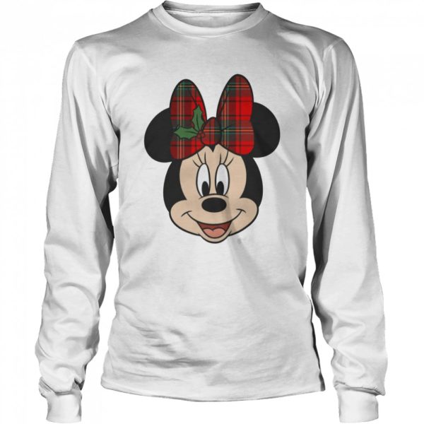 Bow Holiday Minnie Mickey And Minnie Walt Minnie Mouse Christmas shirt