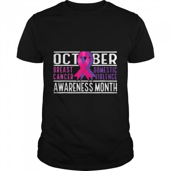 Breast Cancer Awareness Pink Ribbon Mom Women Men Survivor T-Shirt