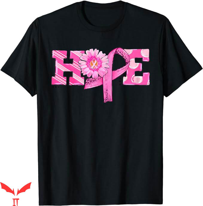 Breast Cancer Awareness T-Shirt Hope Pink Ribbon Sunflower Breast Cancer Awareness T-Shirt Hope Pink Ribbon Sunflower