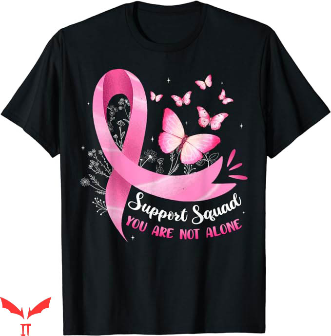 Breast Cancer T-Shirt Pink Ribbon Butterfly T-Shirt Trending Breast Cancer T-Shirt Pink Ribbon Butterfly T-Shirt Trending