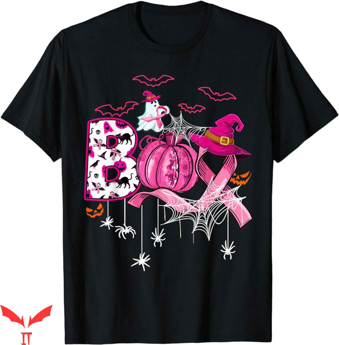 Breast Cancer T-Shirt Pumpkin Pink Ribbon With Breast Cancer Breast Cancer T-Shirt Pumpkin Pink Ribbon With Breast Cancer