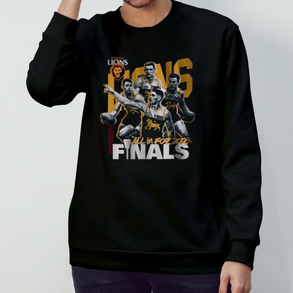 Brisbane Lions All In For 2023 Finals T-Shirt