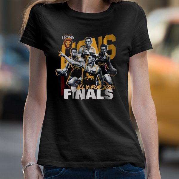 Brisbane Lions All In For 2023 Finals T-Shirt