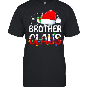 Brother Claus Matching Family Christmas Pajamas Xmas Santa shirt