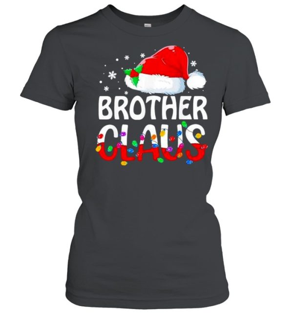 Brother Claus Matching Family Christmas Pajamas Xmas Santa shirt