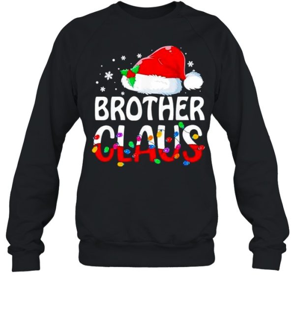 Brother Claus Matching Family Christmas Pajamas Xmas Santa shirt