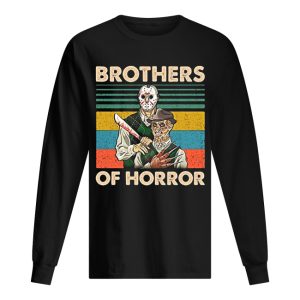 Brothers of Horror Jason Voorhees and Freddy Krueger vintage shirt