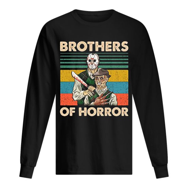 Brothers of Horror Jason Voorhees and Freddy Krueger vintage shirt