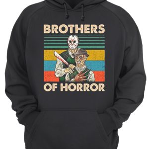Brothers of Horror Jason Voorhees and Freddy Krueger vintage shirt 3