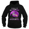 Buckle Up Buttercup You Just Flipped My Witch Switch Dachshund Halloween shirt