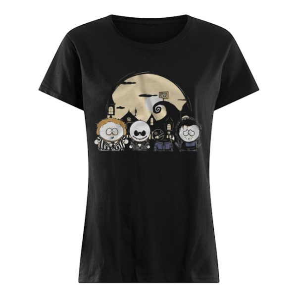 Burton Park Tim Burton Movie Mashup shirt