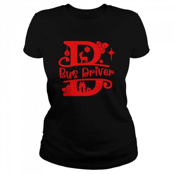Bus Driver Alphabet Teacher Squad Christmas Sweater Shirt