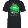 CNA Hated By Many Loved By Plenty Heart On Her Sleeve Fire In Her Soul And A Mouth She Can&#8217t Control Grass shirt