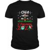 CNA Merry Vaccinated Christmas 2021 Shirt