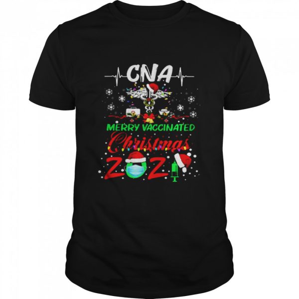 CNA Merry Vaccinated Christmas 2021 Shirt