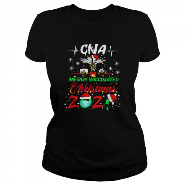 CNA Merry Vaccinated Christmas 2021 Shirt