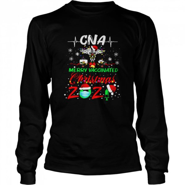 CNA Merry Vaccinated Christmas 2021 Shirt