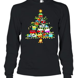 Camper Christmas Tree Sweater Shirt 3