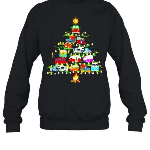 Camper Christmas Tree Sweater Shirt 4