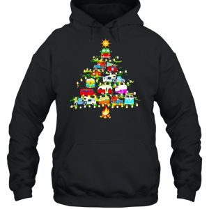 Camper Christmas Tree Sweater Shirt 5