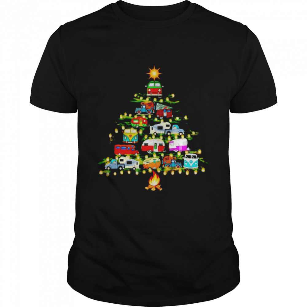 Camper Christmas Tree shirt Camper Christmas Tree shirt