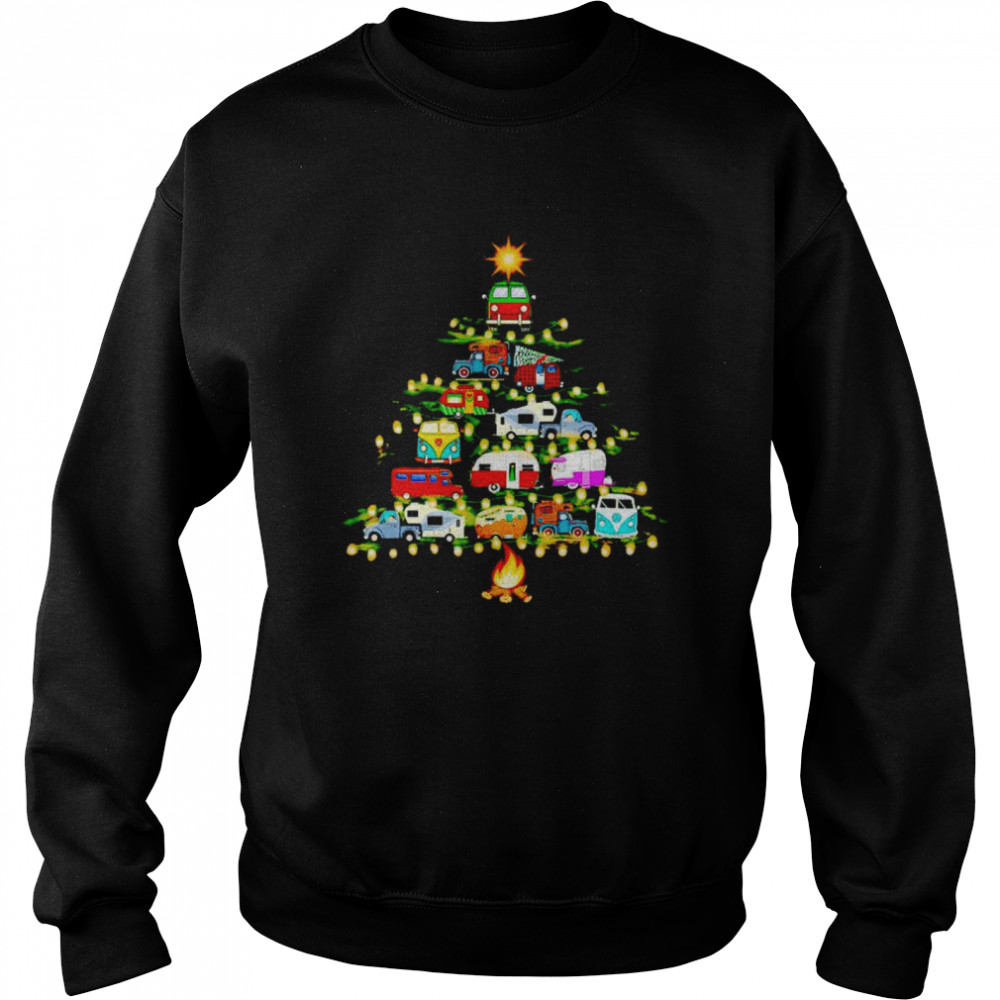 Camper Christmas Tree shirt Camper Christmas Tree shirt