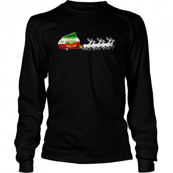 Camping Christmas Reindeer shirt