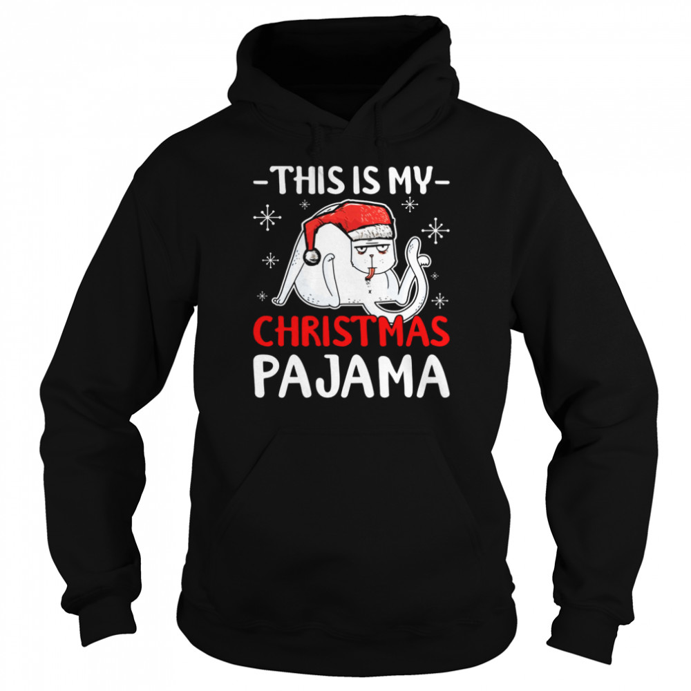 Cat Christmas This Is My Christmas Pajama Shirt Cat Christmas This Is My Christmas Pajama Shirt