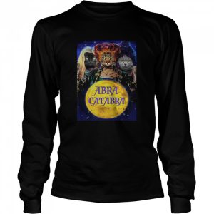 Cat Shirt Halloween Spooky Movie Poster shirt