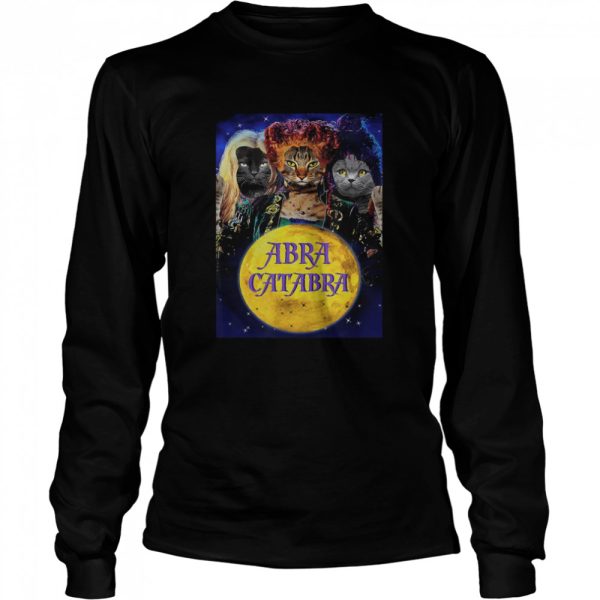 Cat Shirt Halloween Spooky Movie Poster shirt