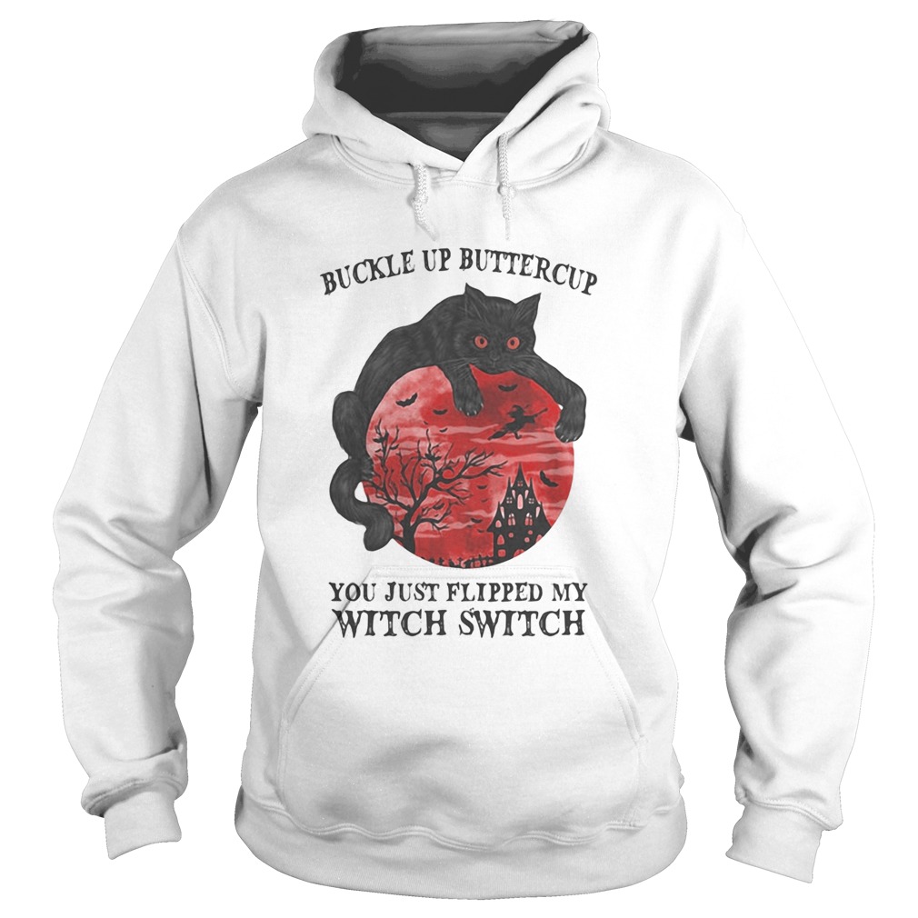Cat buckle up buttercup you just flipped my witch switch sunset shirt Cat buckle up buttercup you just flipped my witch switch sunset shirt