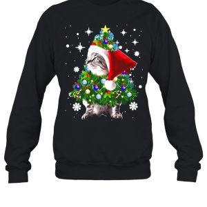 Cats Christmas Tree Ornament Decor Sweater T shirt 4