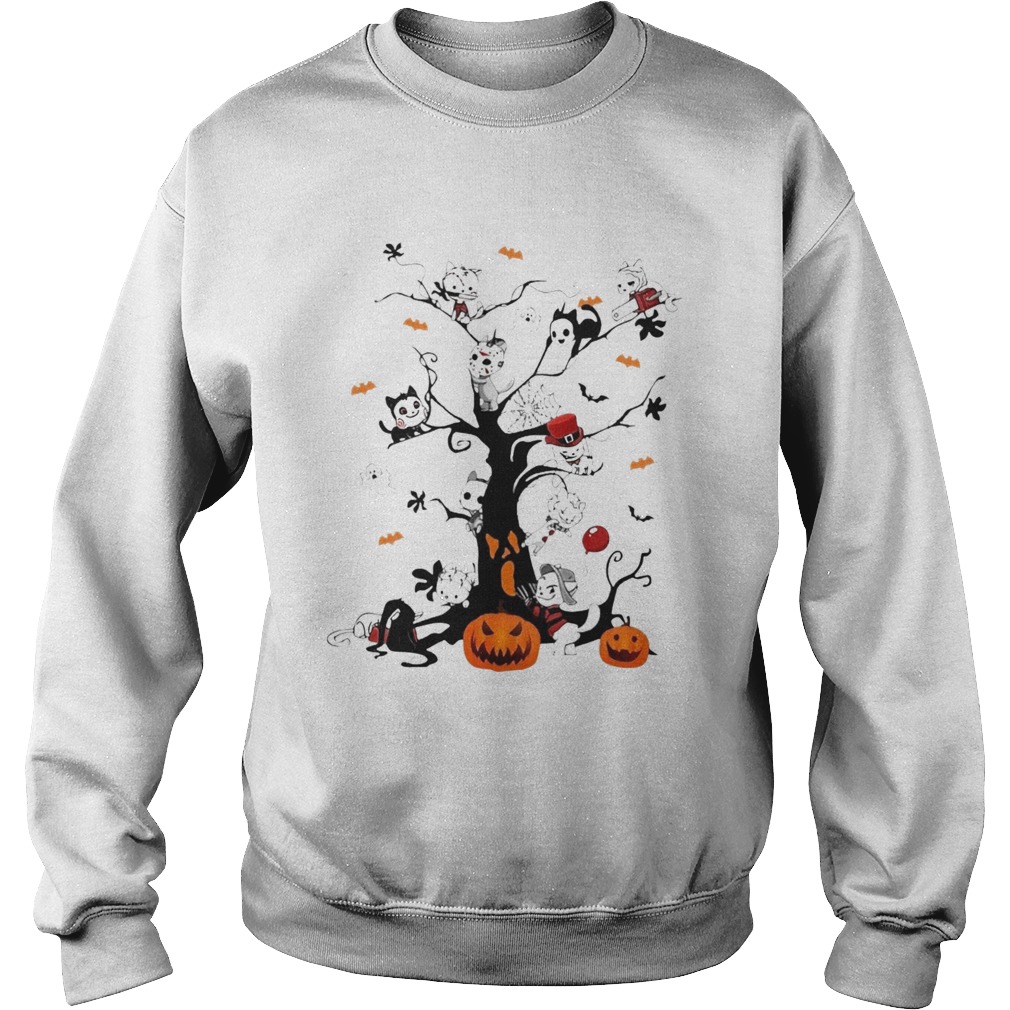 Cats Horror Kitties Tree Halloween shirt Cats Horror Kitties Tree Halloween shirt