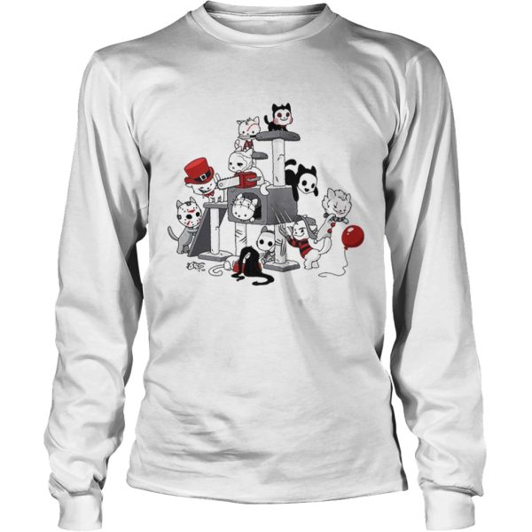 Cats horror Halloween shirt