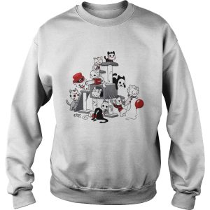 Cats horror Halloween shirt 3