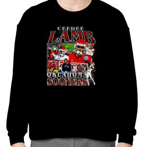 Ceedee Lamb Oklahoma Sooners retro shirt
