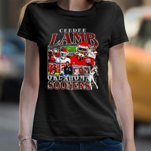 Ceedee Lamb Oklahoma Sooners retro shirt 4