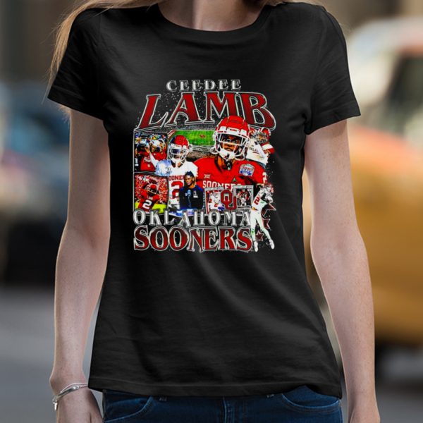 Ceedee Lamb Oklahoma Sooners retro shirt
