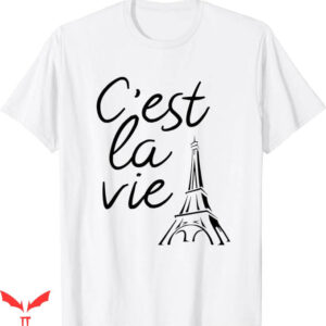 C’est La Vie Paris T-Shirt Paris Love City T-Shirt Music